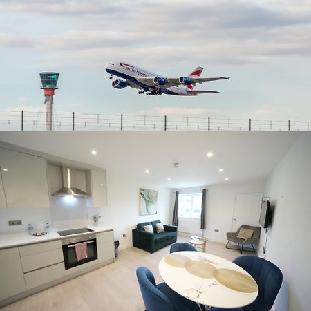 Appartement 10 Min Drive To Airport - Free Parking - 15 Min Bus Ride - Ev Charge Available à Stanwell Extérieur photo